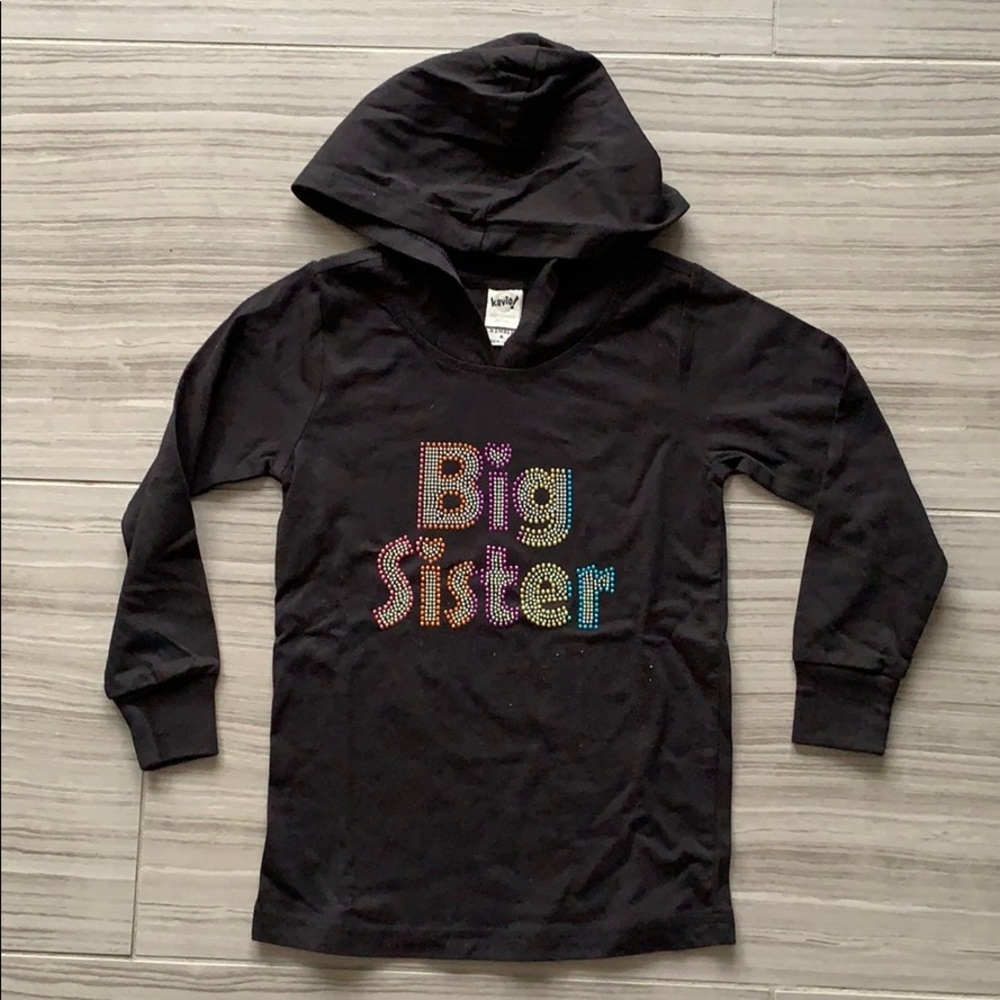 Big sister light weight hoodie
